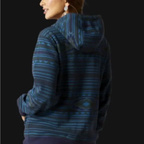 Ariat Dark River Hoody Sweatshirt XXL - Picture 3 of 13